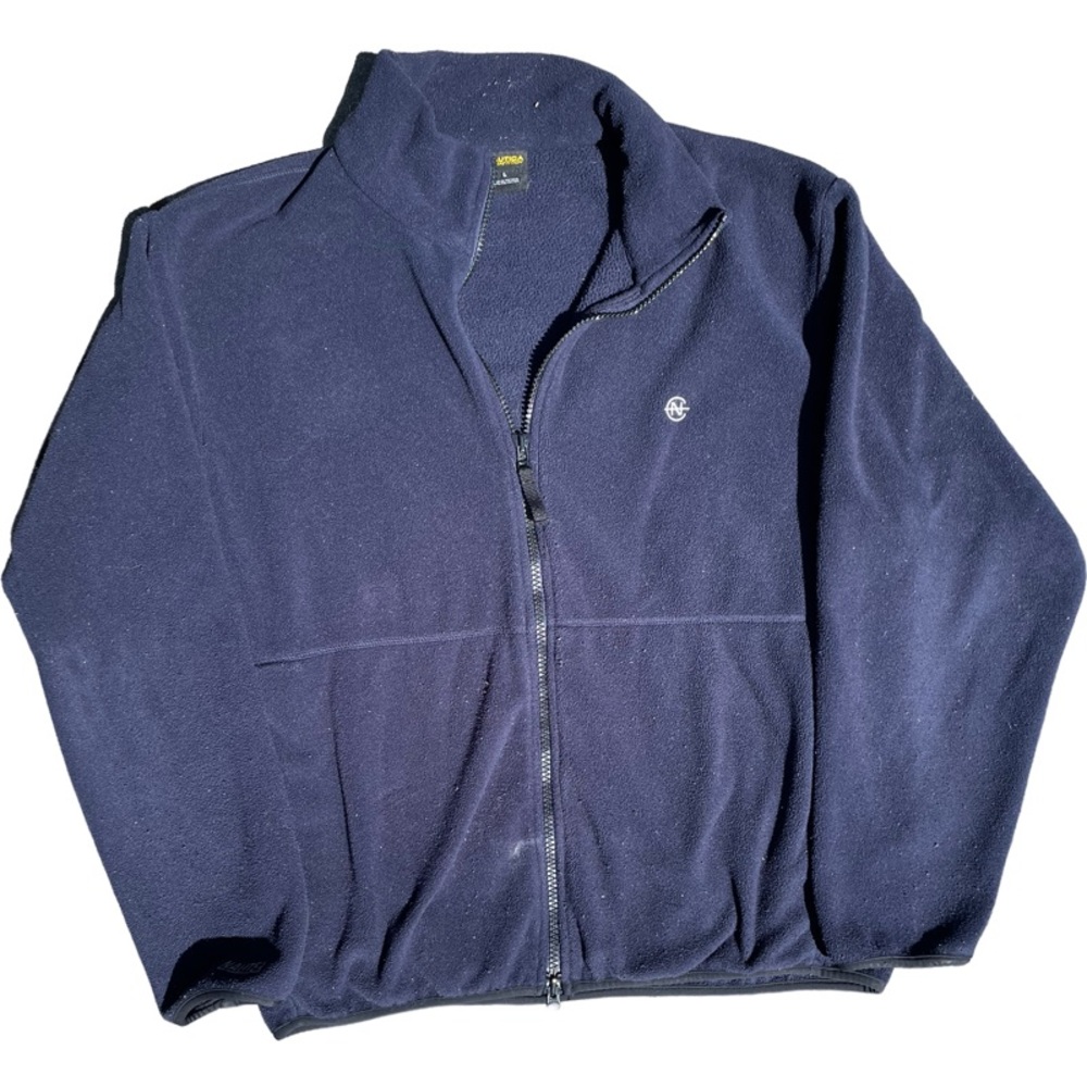 Vintage Nautica Fleece Zip Up Sweater